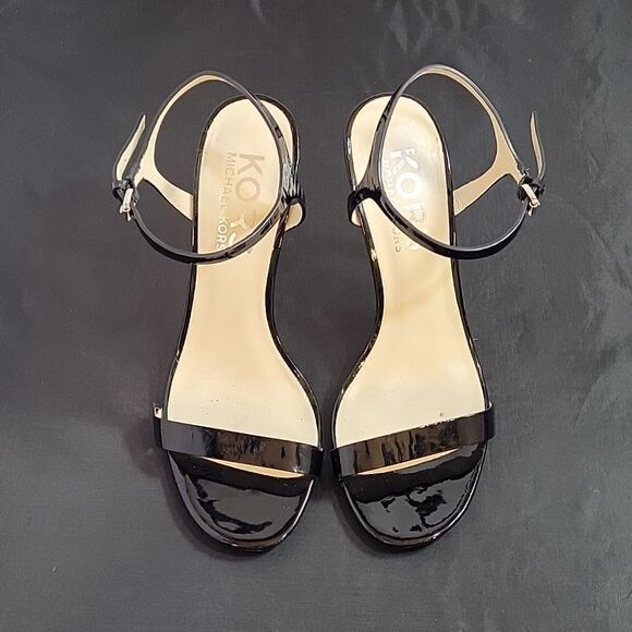 MICHEAL KORS ROUND TOE SLINGBACK HIGH HEEL STILETTOS SANDAL - Picture 2 of 16